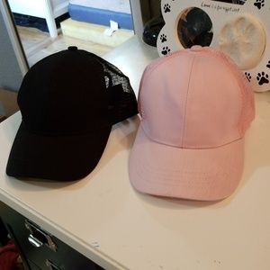 Pony tail/ bun baseball cap!